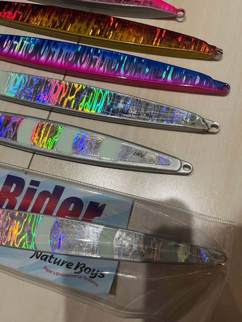 ネイチャーボーイズ 鉄ジグ ７本セット