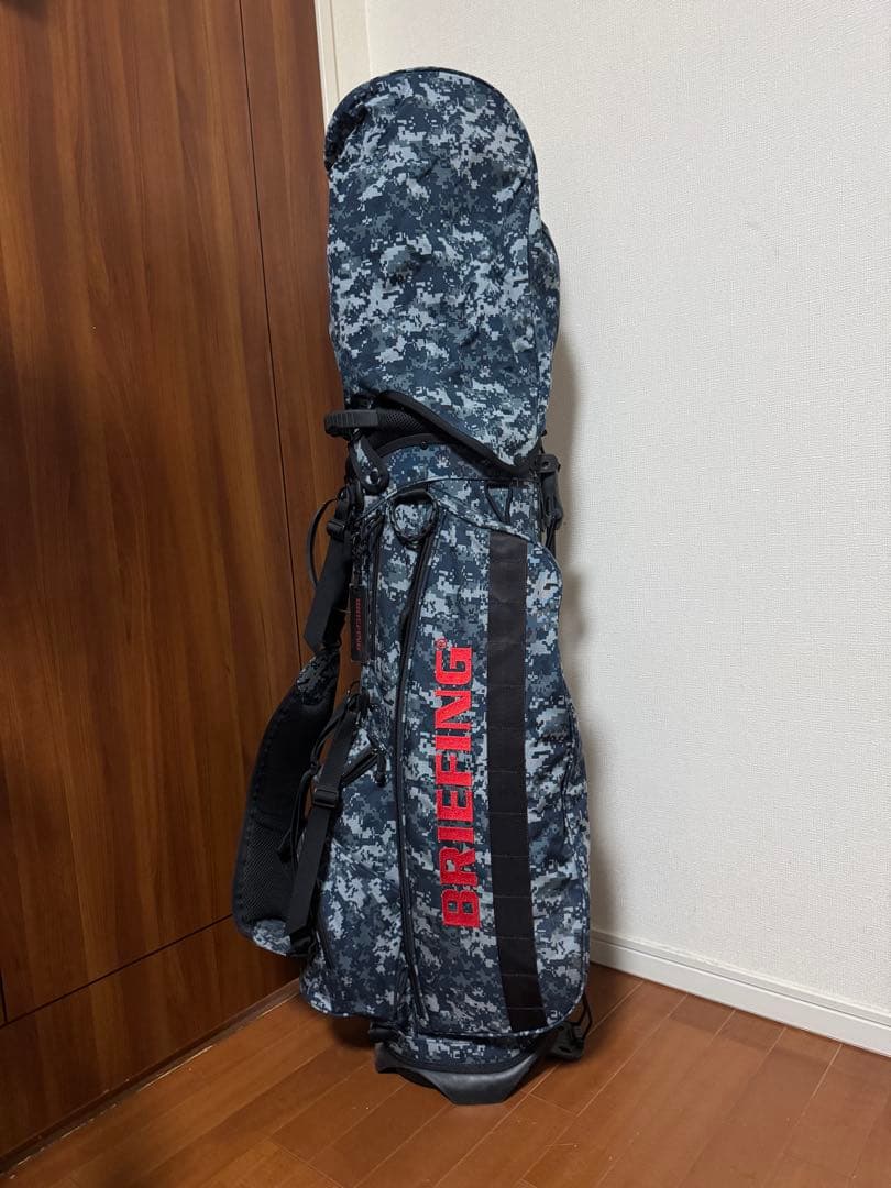 ブリーフィング　カモ　 スタンドキャディバック