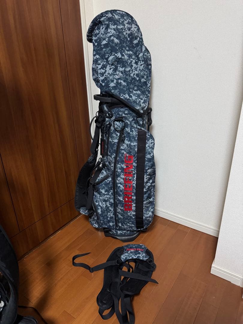 ブリーフィング　カモ　 スタンドキャディバック