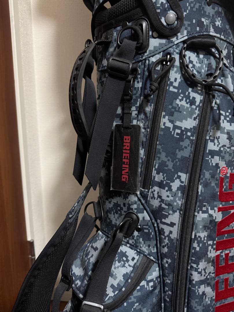 ブリーフィング　カモ　 スタンドキャディバック