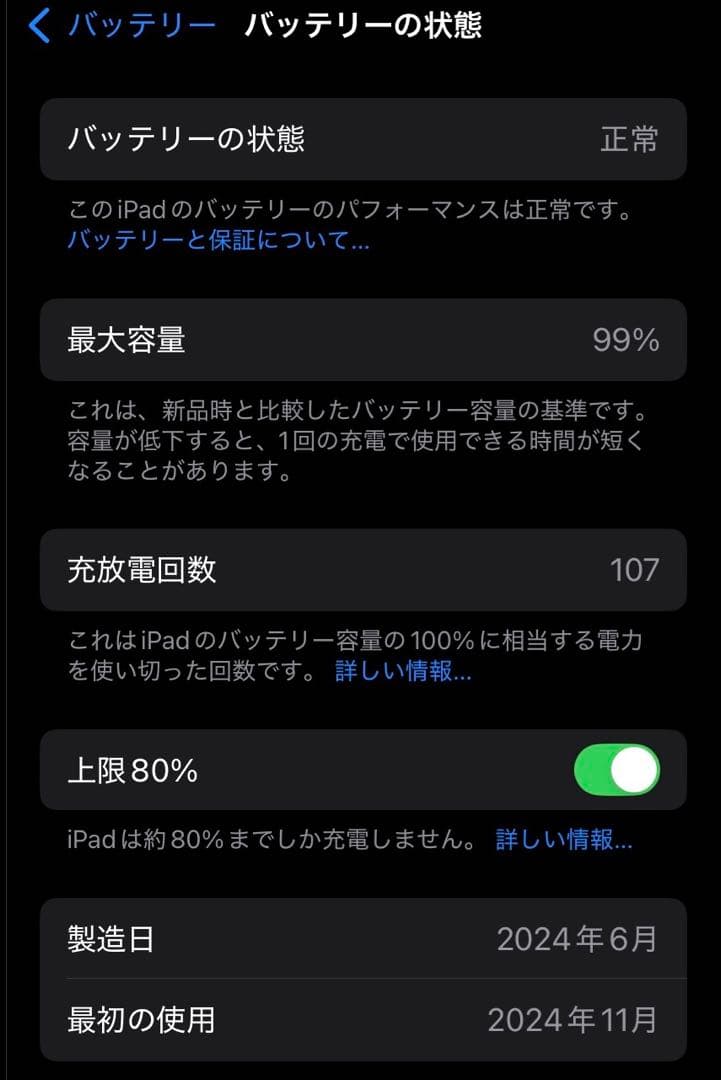 Apple iPad mini(A17 Pro)セルラーモデル