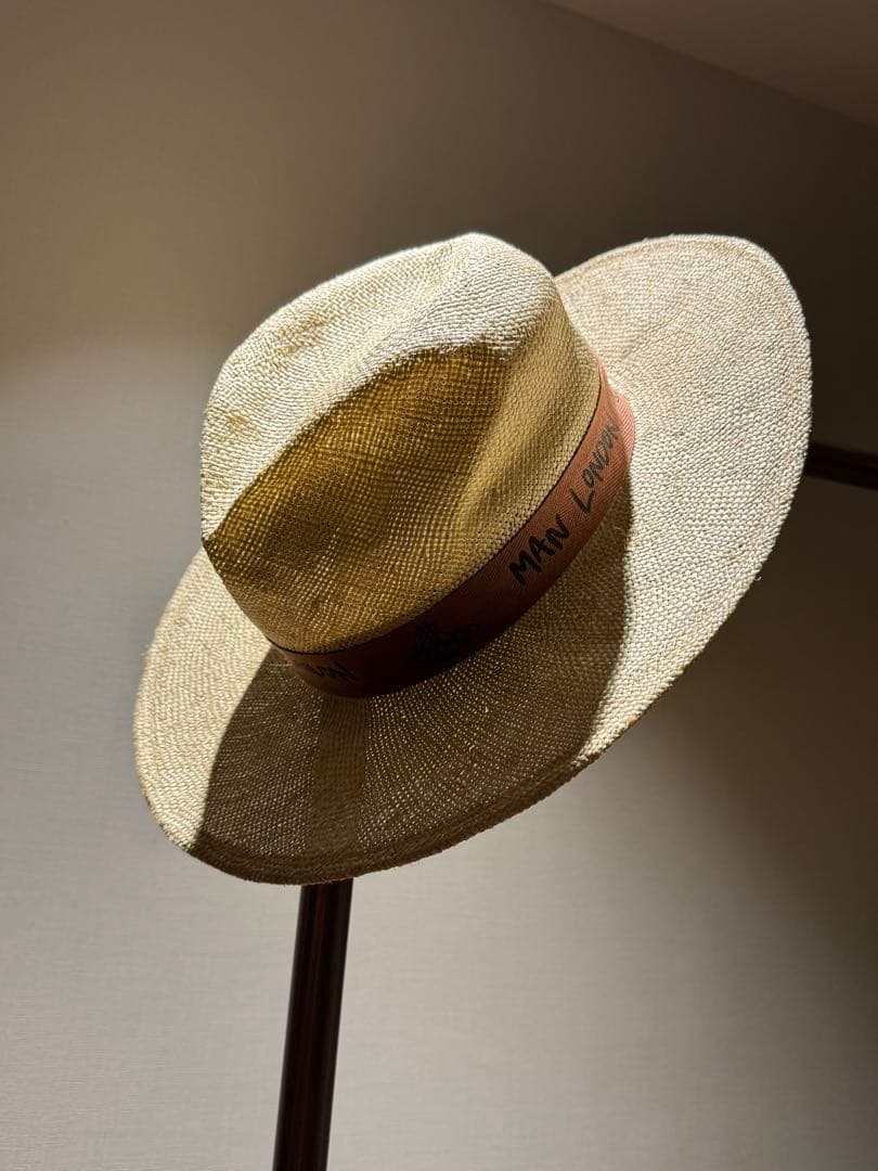 【希少品】 vivienne westwood ストローハット新品未使用タグ付き
