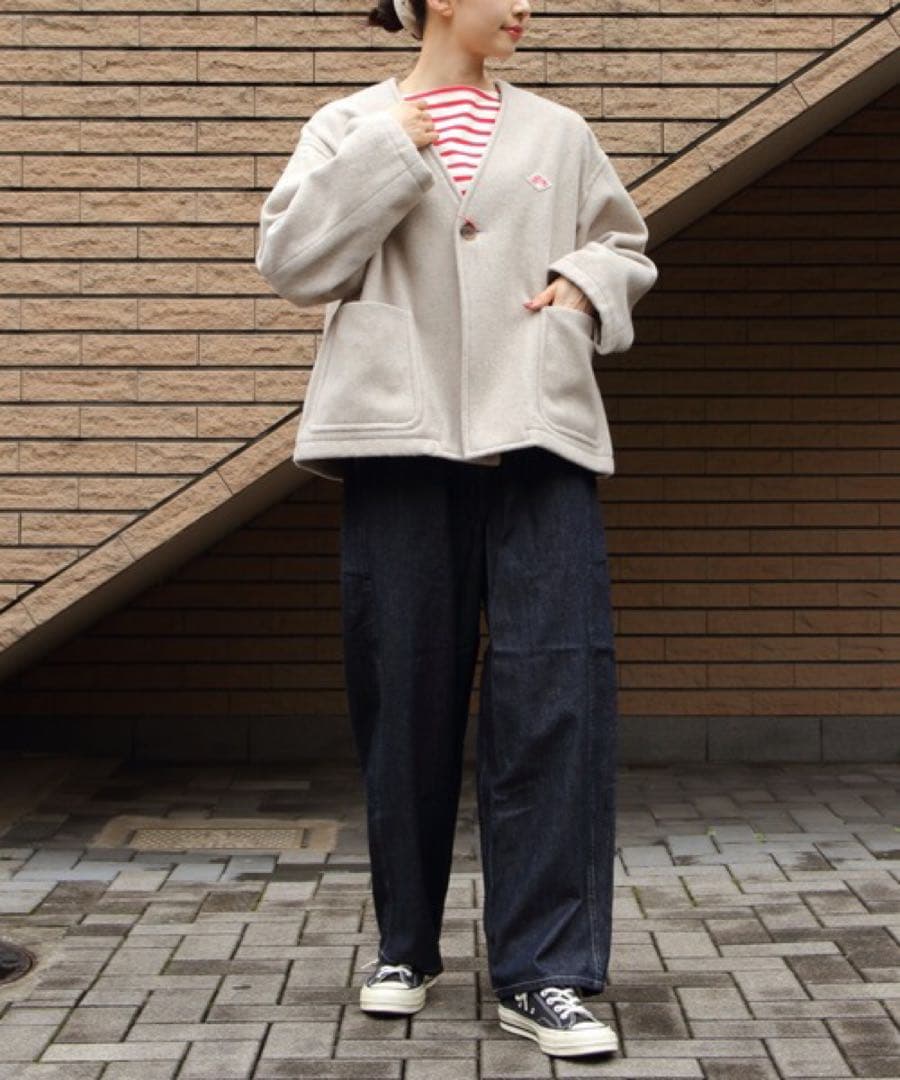 DANTON/ダントン　ウールVネックジャケット