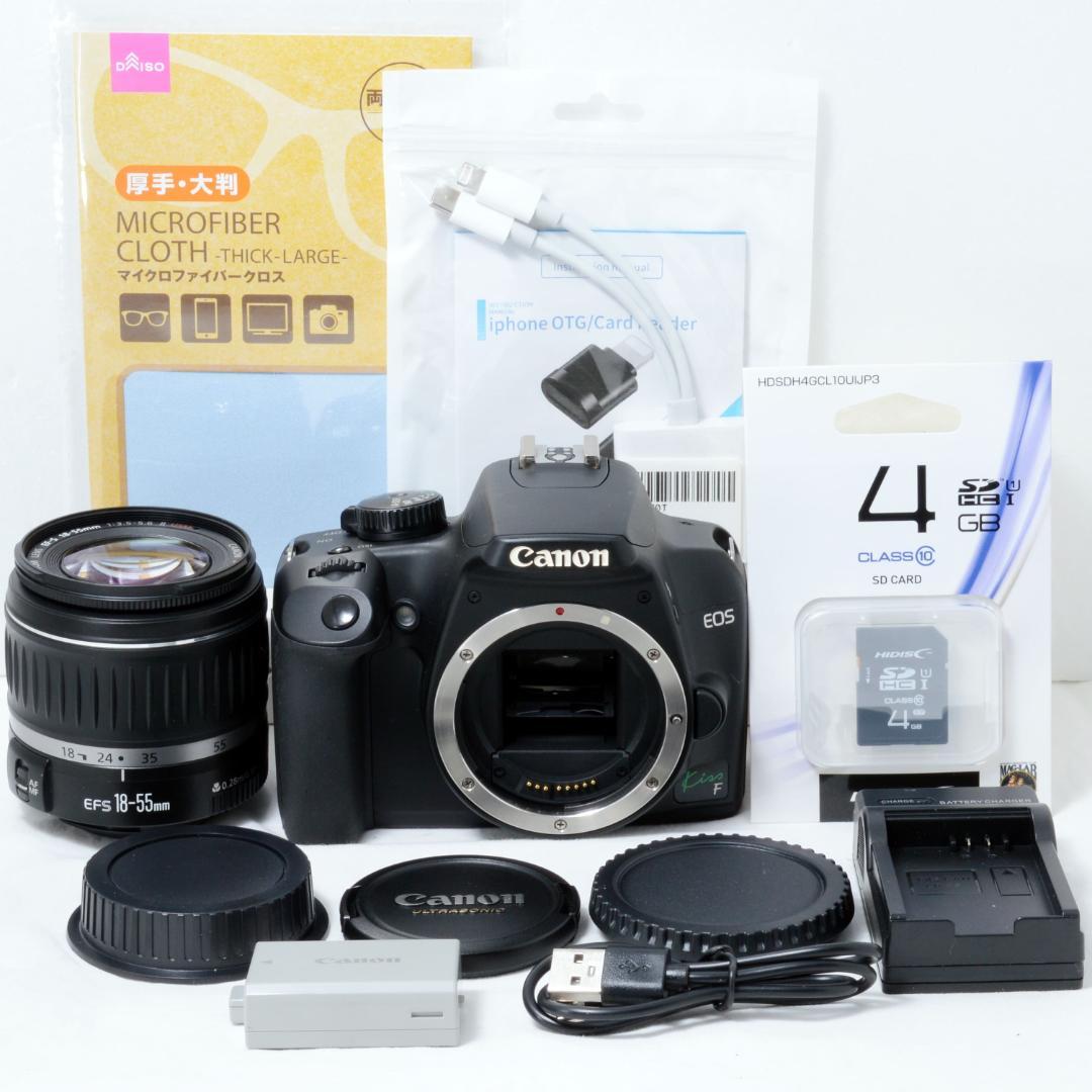 ⭐️良品⭐️Canon EOS Kiss F 18-55mm★ショット数1268
