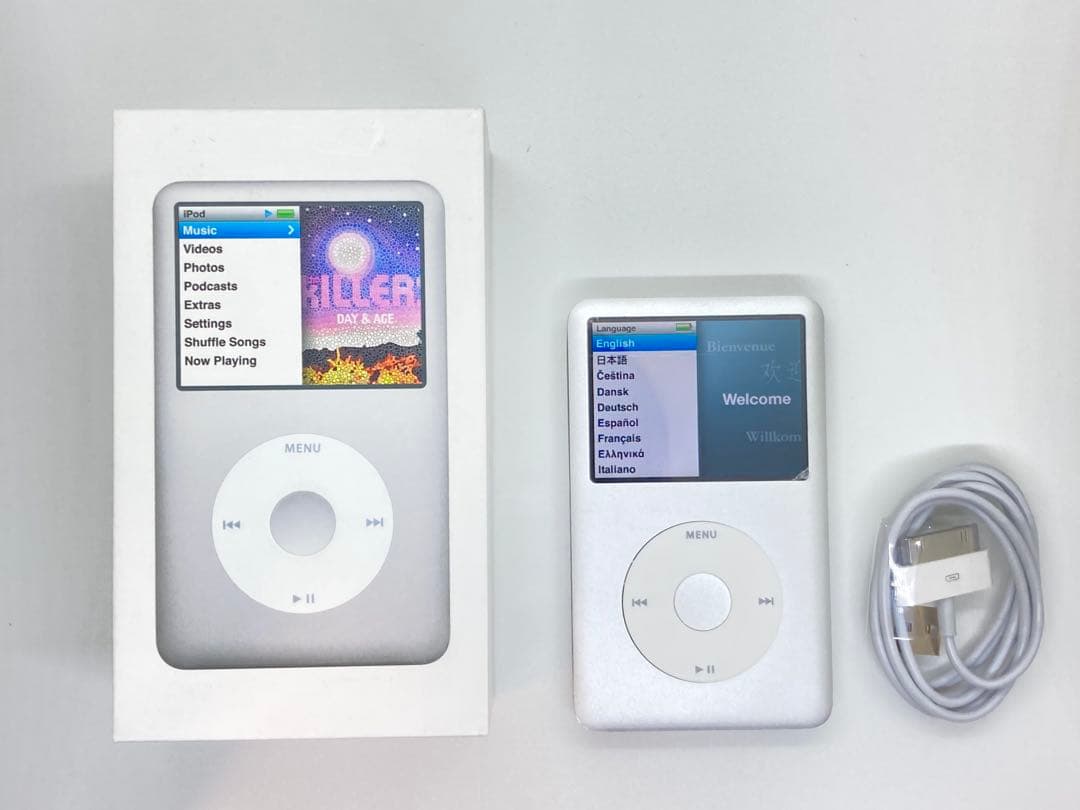 綺麗な Apple iPod classic 第6世代 160GB シルバー