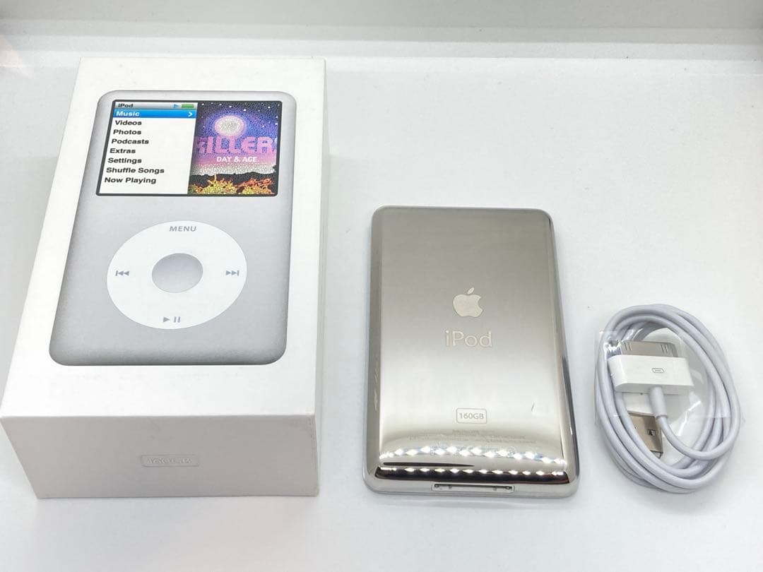綺麗な Apple iPod classic 第6世代 160GB シルバー