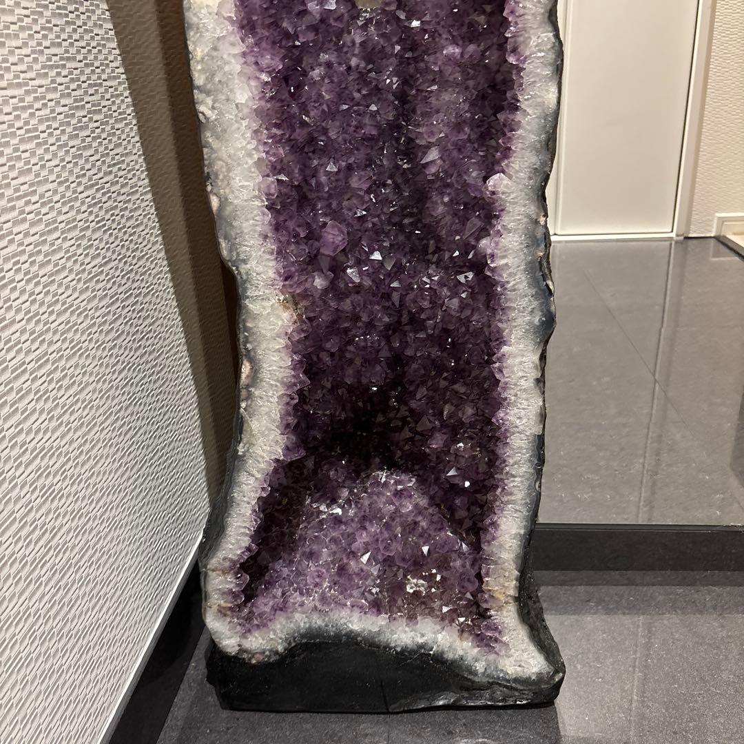 ★巨大★超レア★ アメジストドーム 天然石 大型 高さ120cm 60kg以上