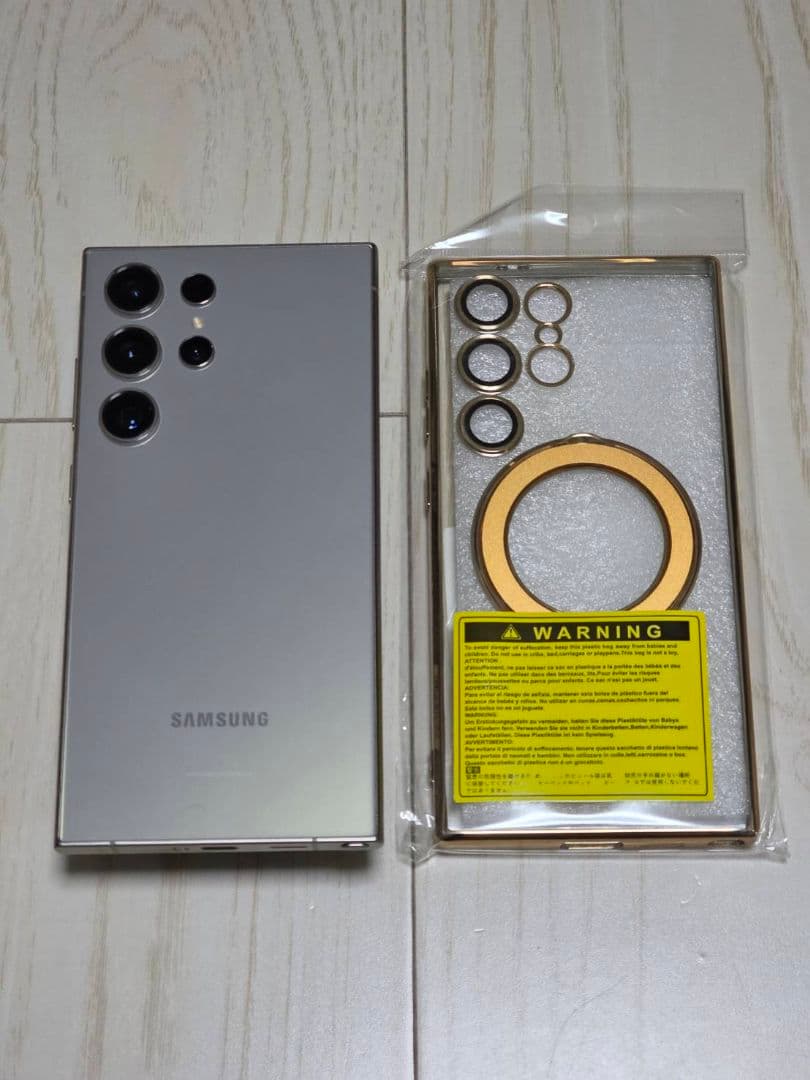 Galaxy S24 Ultra au版 256GB グレー 極極極極極美品‼️