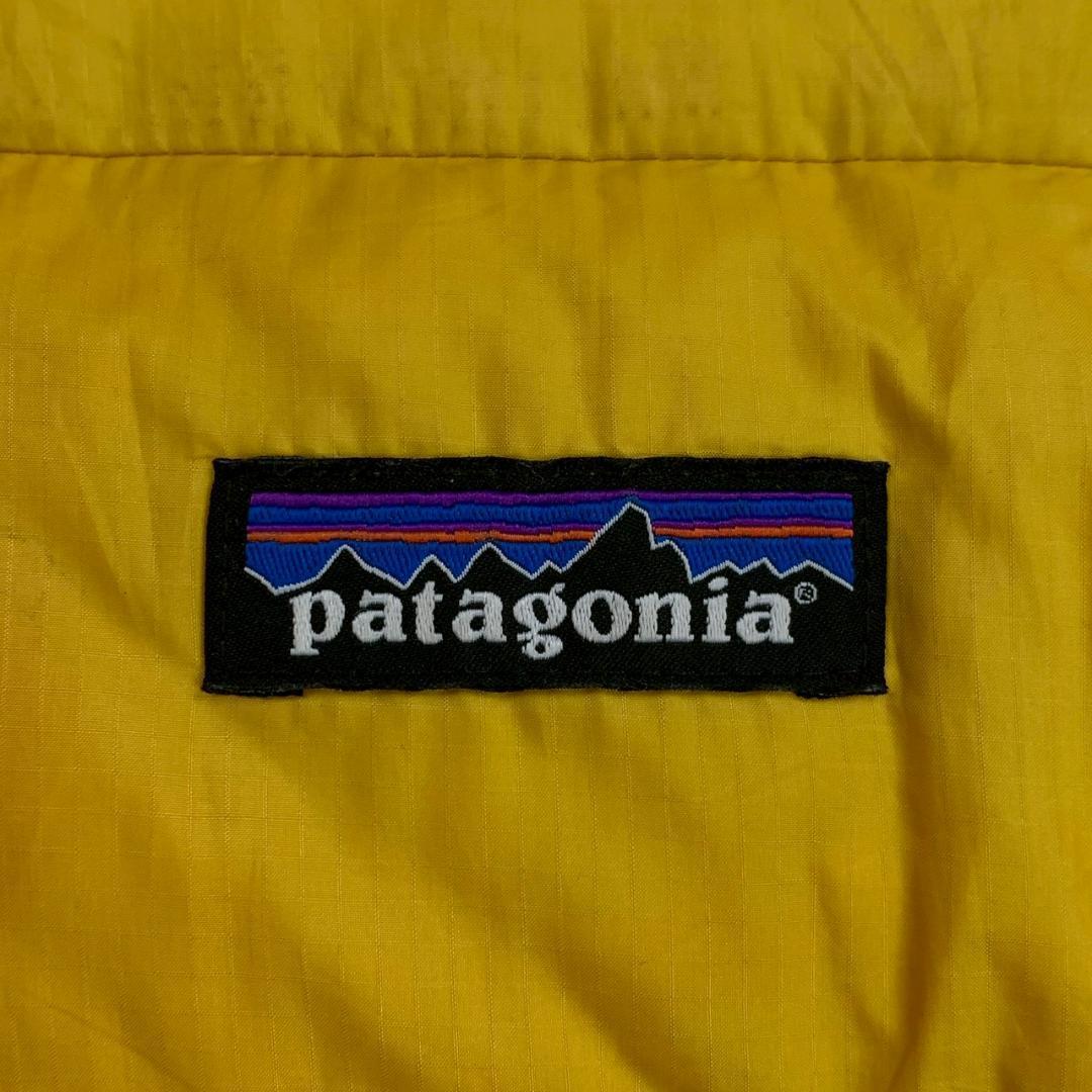 希少色★パタゴニア メンズ ハイロフトダウンフーディ イエロー XS　D875