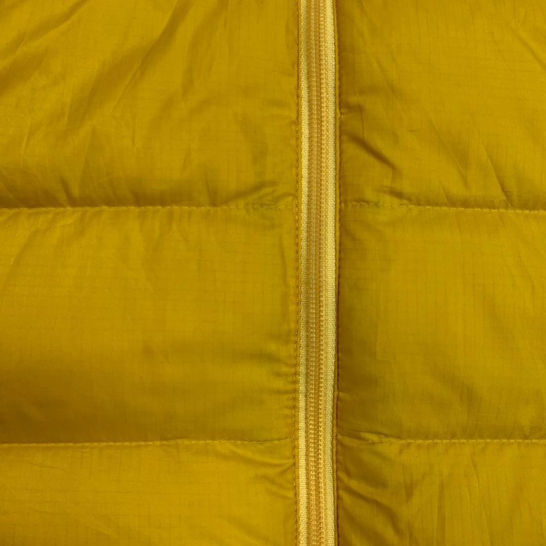 希少色★パタゴニア メンズ ハイロフトダウンフーディ イエロー XS　D875