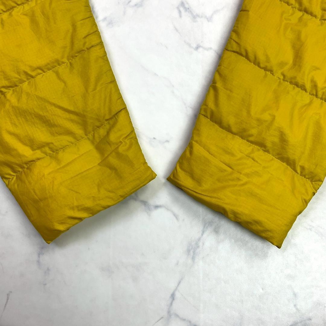 希少色★パタゴニア メンズ ハイロフトダウンフーディ イエロー XS　D875