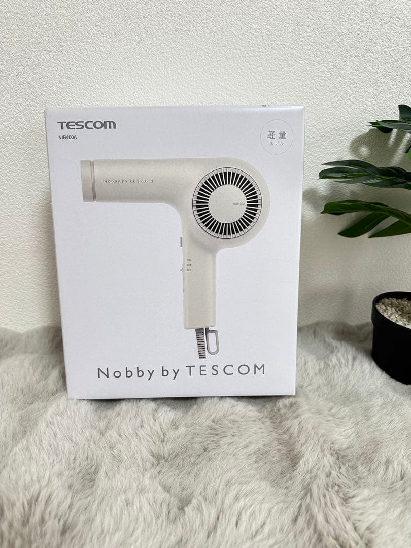 【新品★未使用】TESCOM Nobby NIB400A ヘアドライヤー