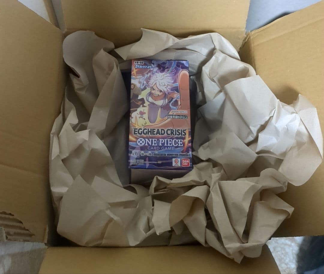 ワンピースカードゲーム　EGGHEAD CRISIS 未開封テープ付き