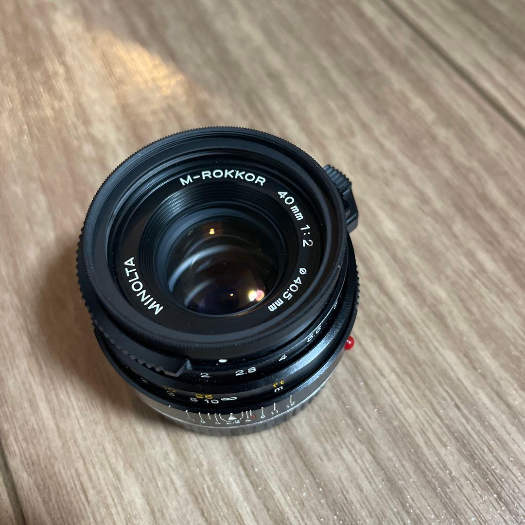 美品 ミノルタ MINOLTA M-ROKKOR 40mm F2
