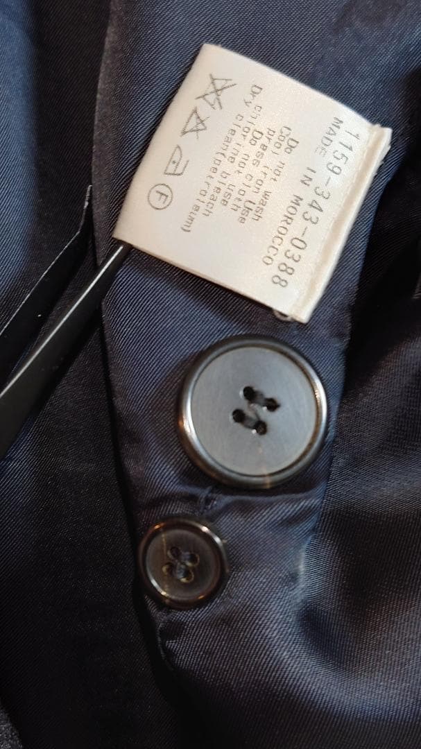 値下げ DRIES VAN NOTEN ダブル テーラードジャケット サイズ46