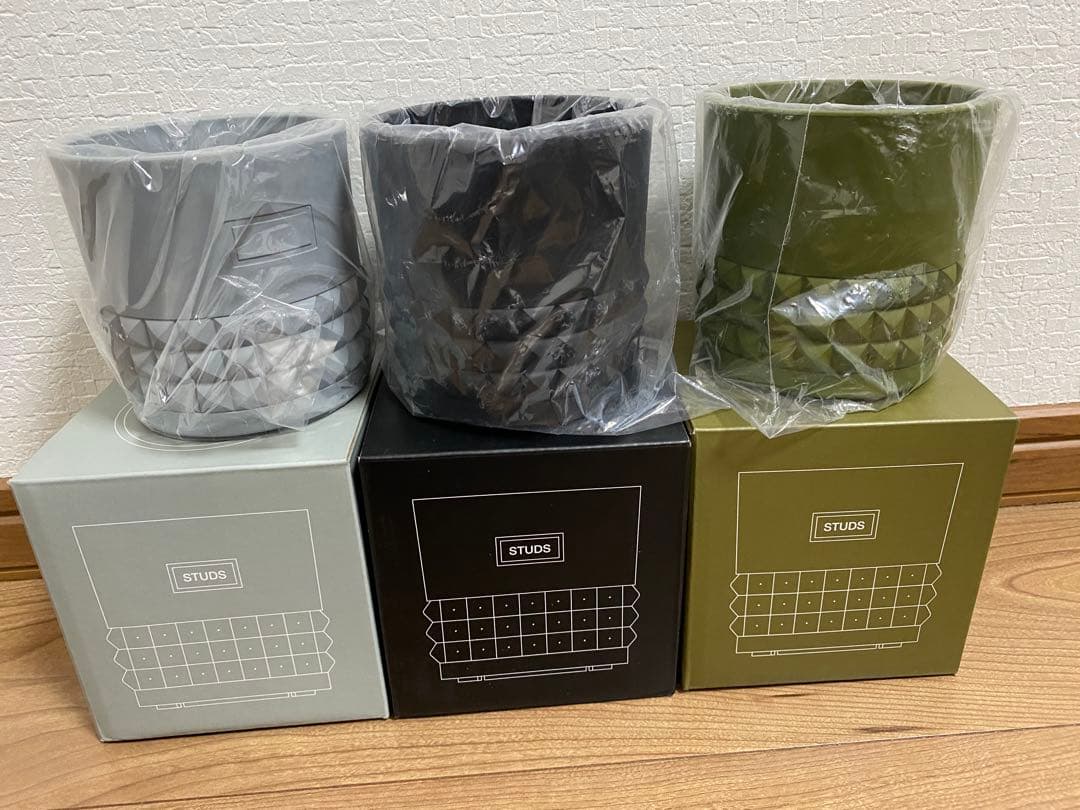 ボタナイズ　スタッズポッド 3カラーセット