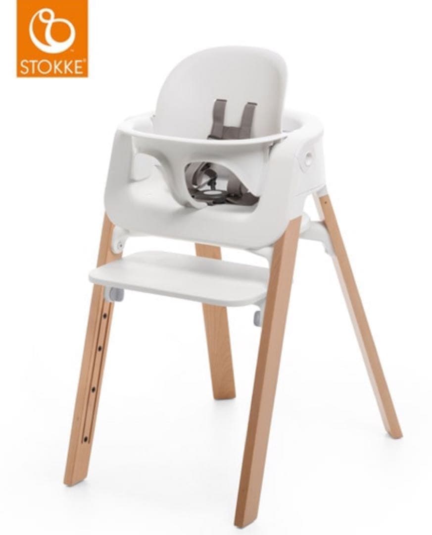 【組み立て不要！】たのメル便/Stokke Steps ハイチェア／六角レンチ付