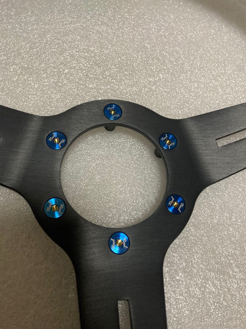 Real ステアリングホイール ウッド/ブラック