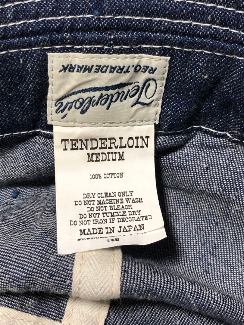 希少タグ付TENDERLOINSテンダーロイン JUNGLE HAT DENIM