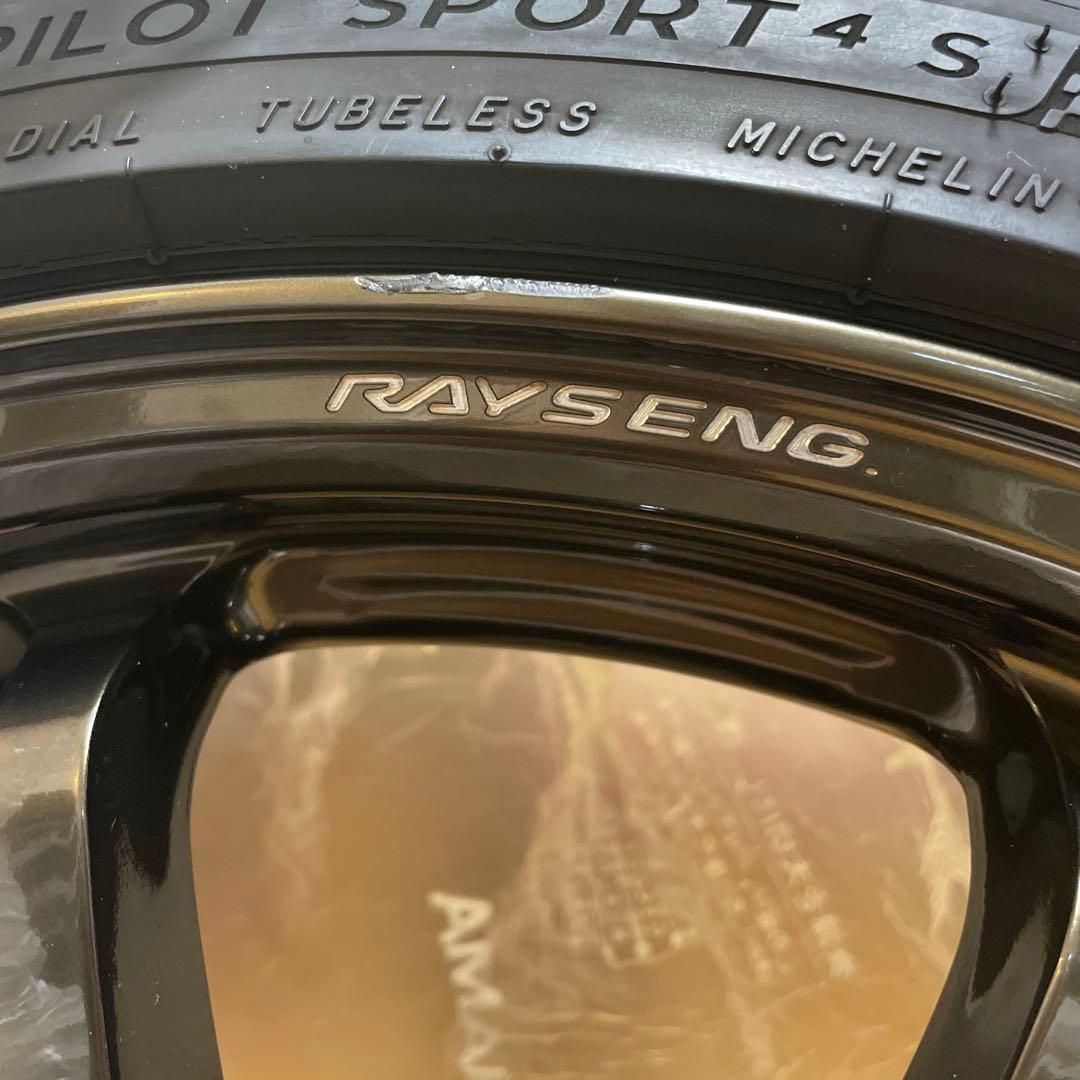 VOLK RACING CE28N plus 18インチ タイヤセット