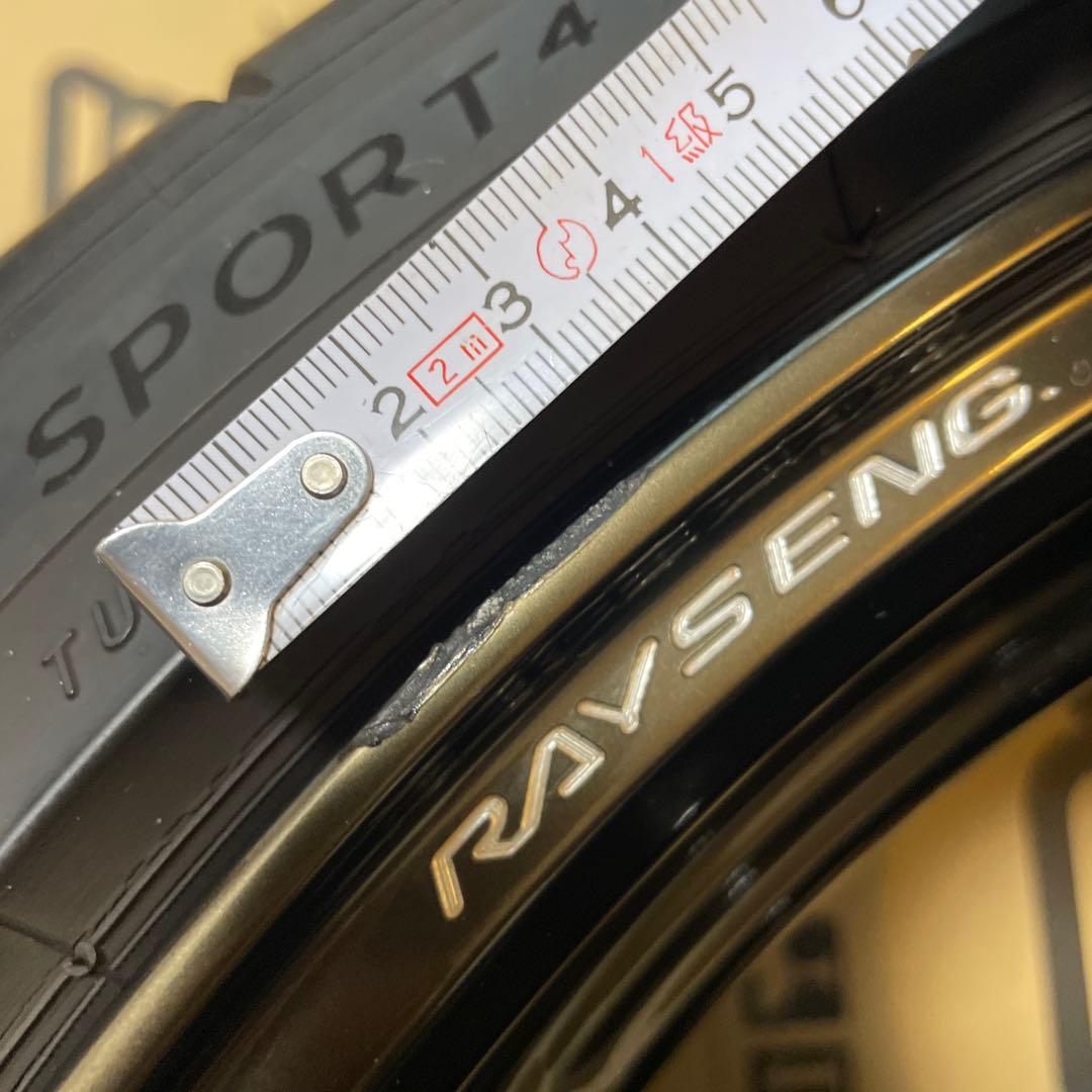 VOLK RACING CE28N plus 18インチ タイヤセット