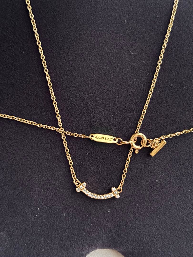 新品＆未使用　Tiffany & Co. スマイルペンダント