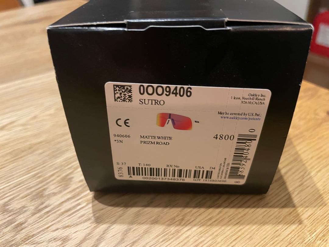 小物 Oakley SUTRO PRIZM ROAD Matte White