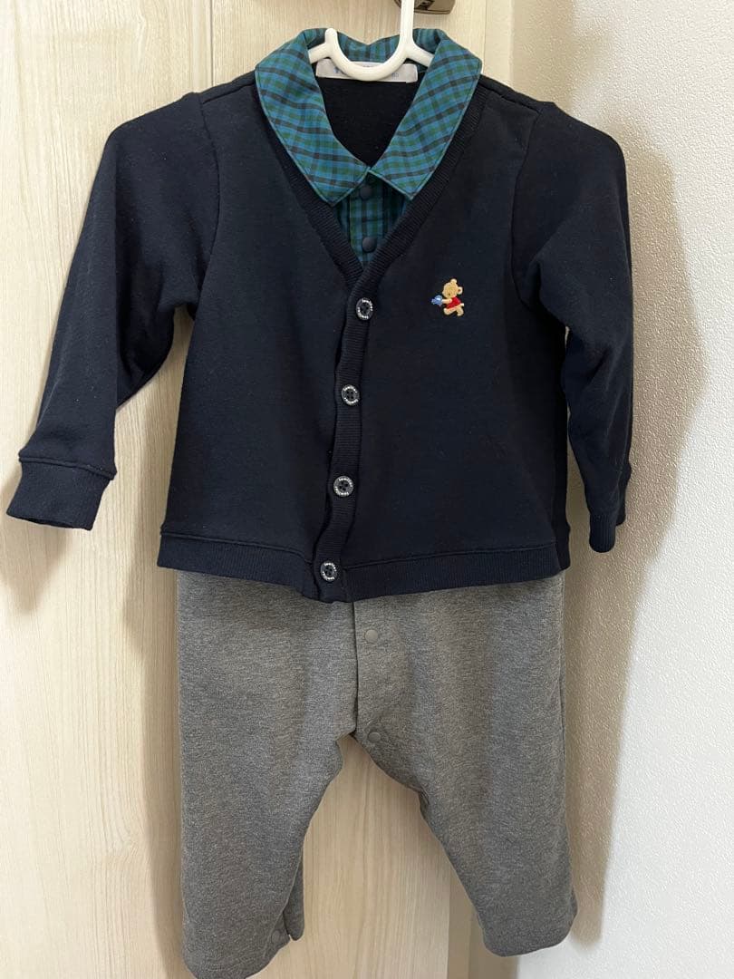 ミニーさん専用　ファミリア　ロンパース80cm