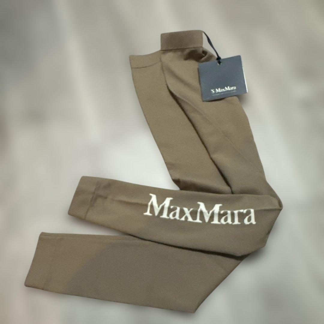 S MaxMara ベージュ レギンス　ELOGIO スパッツ　S