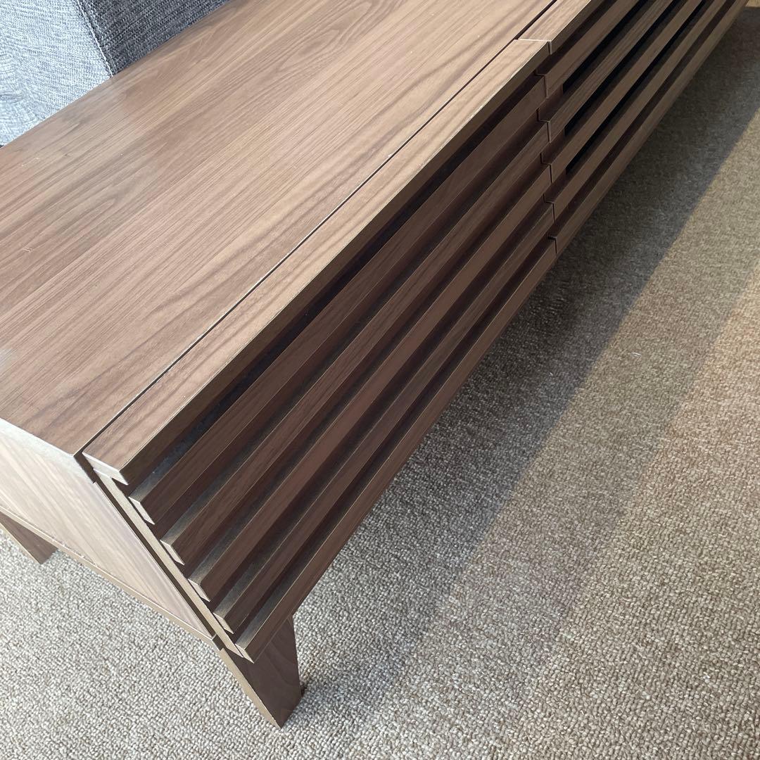 テレビ台 木 収納 ローボード ブラウン 茶色