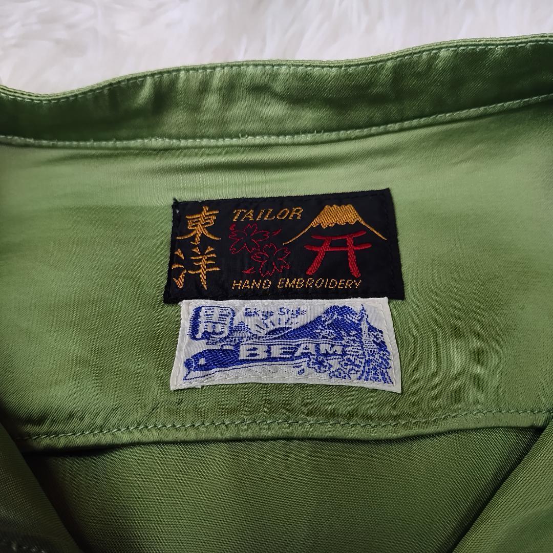 未使用級☆TAILOR東洋xBEAMS BOY別注 スカチャイナワンピース 希少