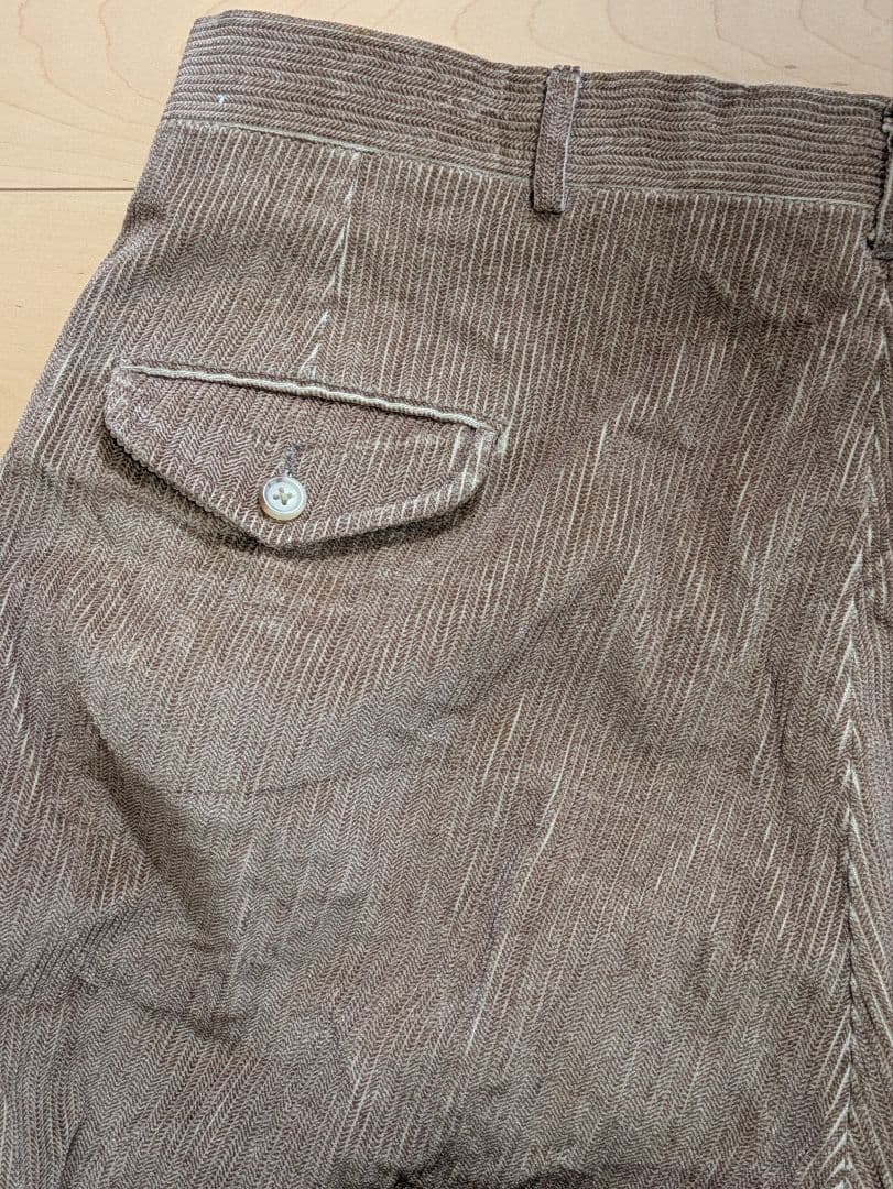 デッドストック 90s ポロ　ラルフローレン　ツータック　コーデュロイ　タロン