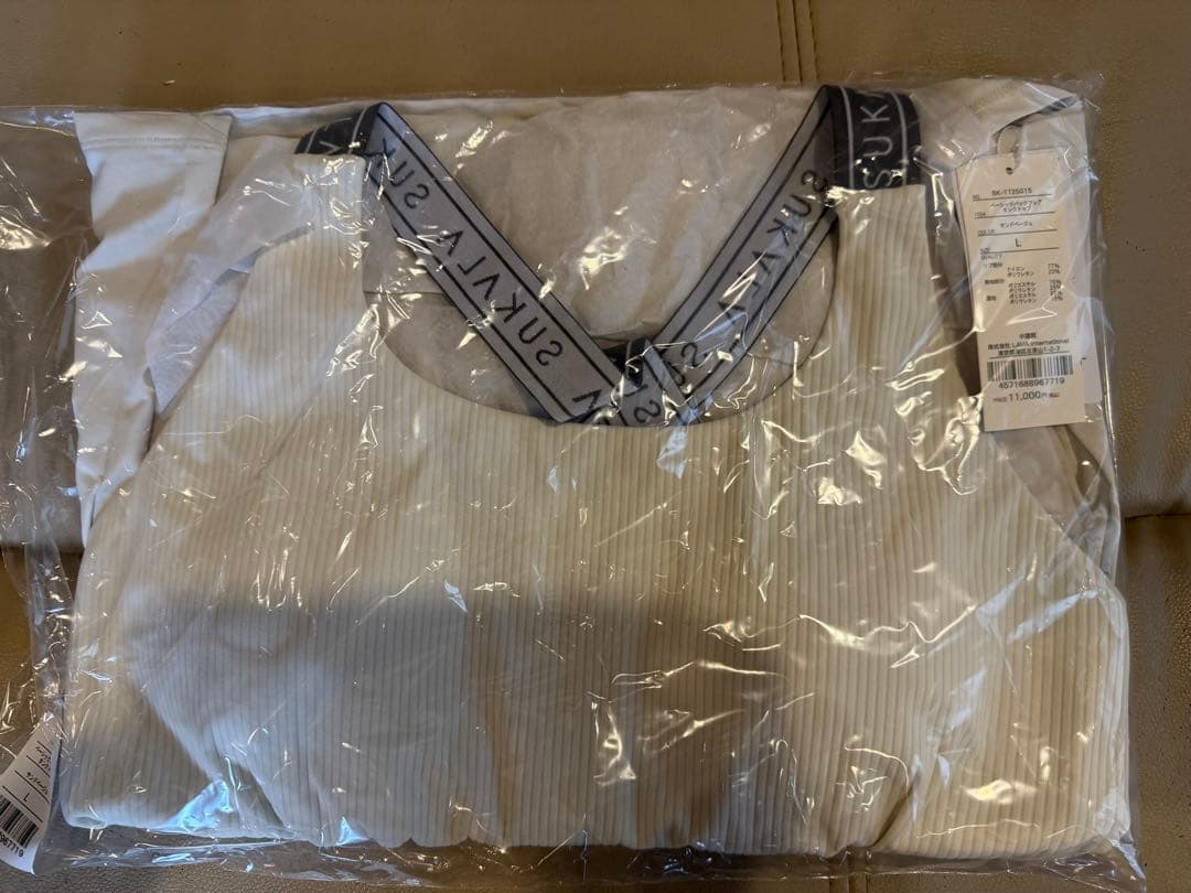 【新品未使用】SUKALA ベーシックバックフレアタンクトップ L