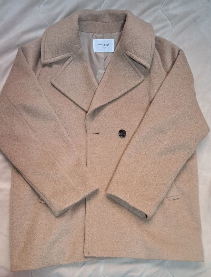 OPAQUE CLIP ベージュ ピーコート 40/L