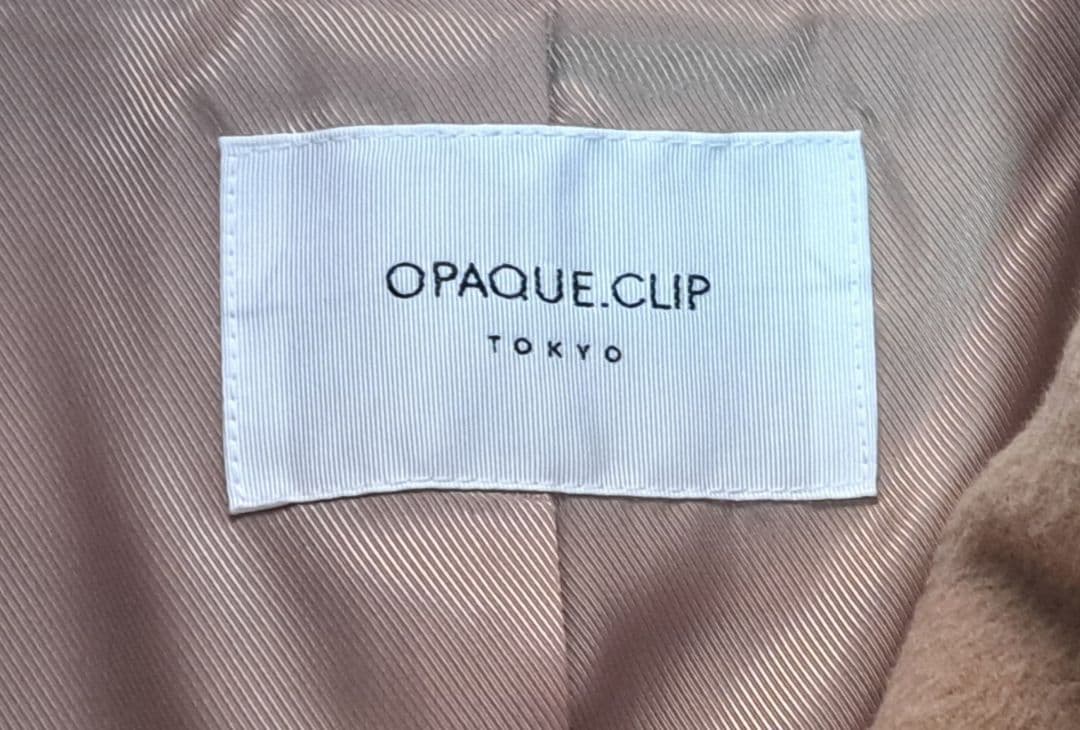 OPAQUE CLIP ベージュ ピーコート 40/L