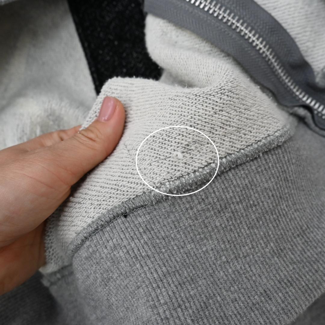 ■ 48340★メゾンミハラヤスヒロ ショート丈ジップ　クロップドパーカー *