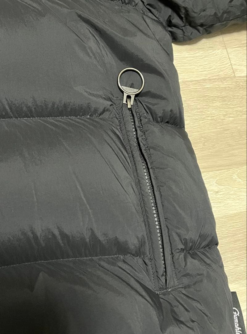 【極美品 最終お値下げ】 Gymphlex ブラック ダウンジャケット Lサイズ