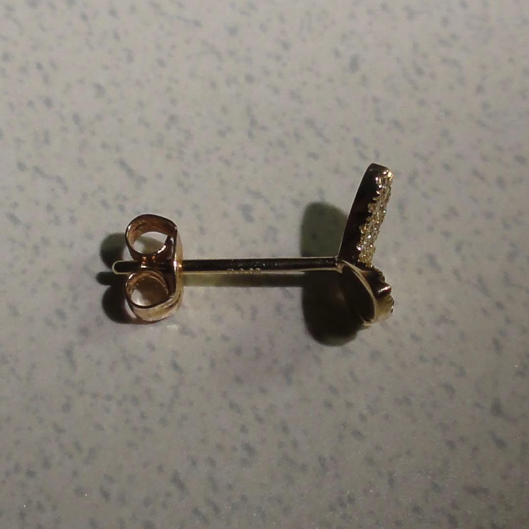 【新品未使用】アーカー AHKAH パピヨンブリリアンパヴェピアス