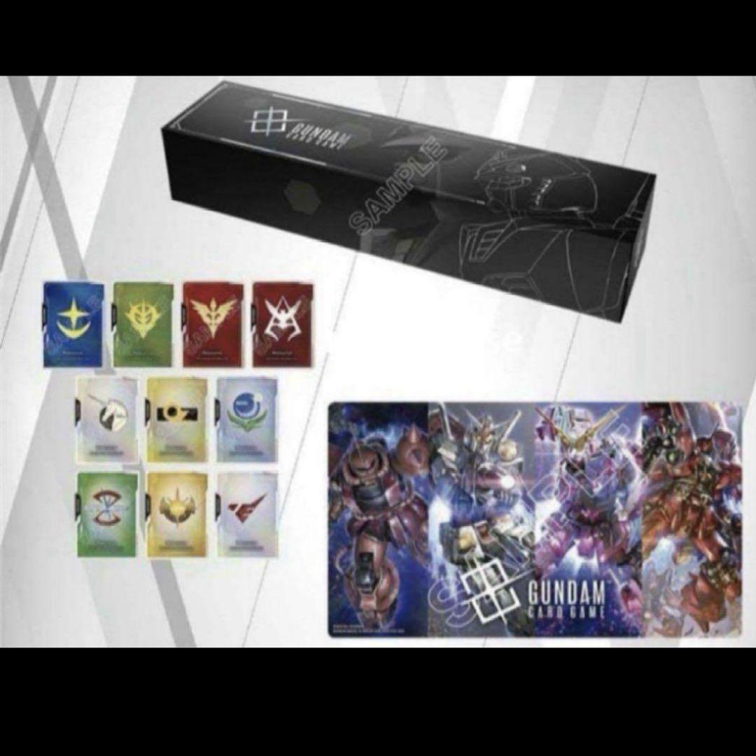 新品　ガンダムカードゲーム　オフィシャルグッズセット01 FIRSTCOMBAT