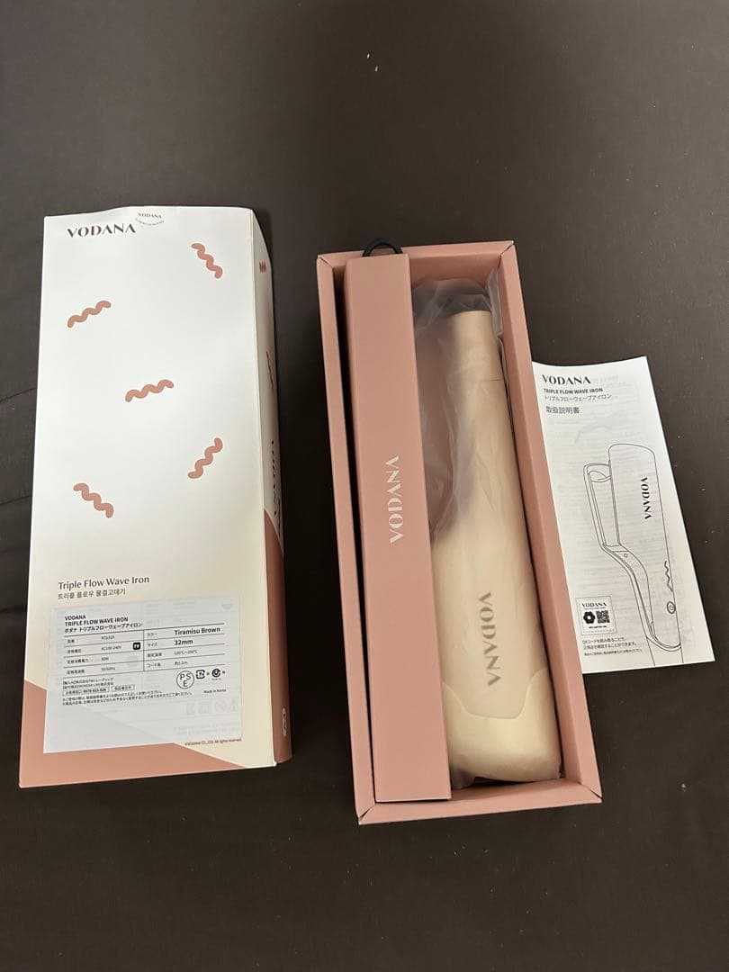 VODANA トリプルフローヘアアイロン