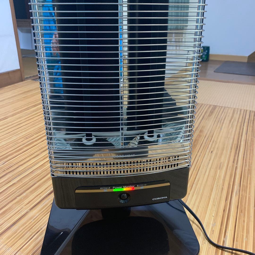 未使用　2019年　コロナ　コアヒート　遠赤外線ストーブDHX-1219Ｒ　黒