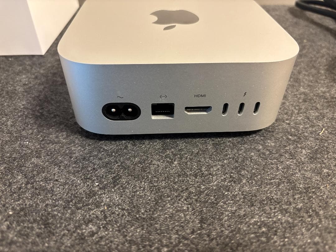 最新【Apple】MacMiniM4本体メモリ16GB SSD256GB【美品】