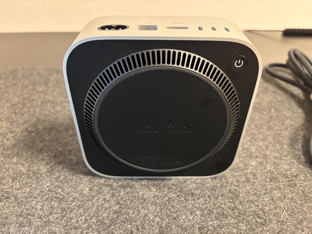 最新【Apple】MacMiniM4本体メモリ16GB SSD256GB【美品】