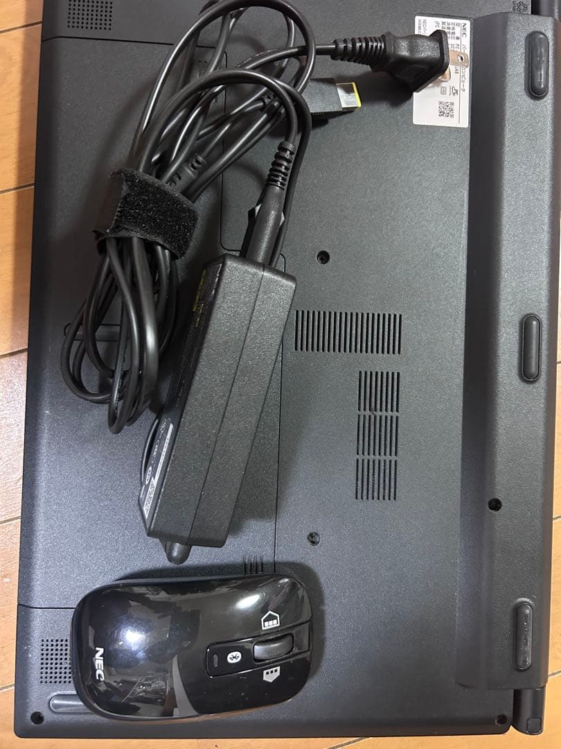 NEC PC-NX750JAB SSD換装リカバリ済