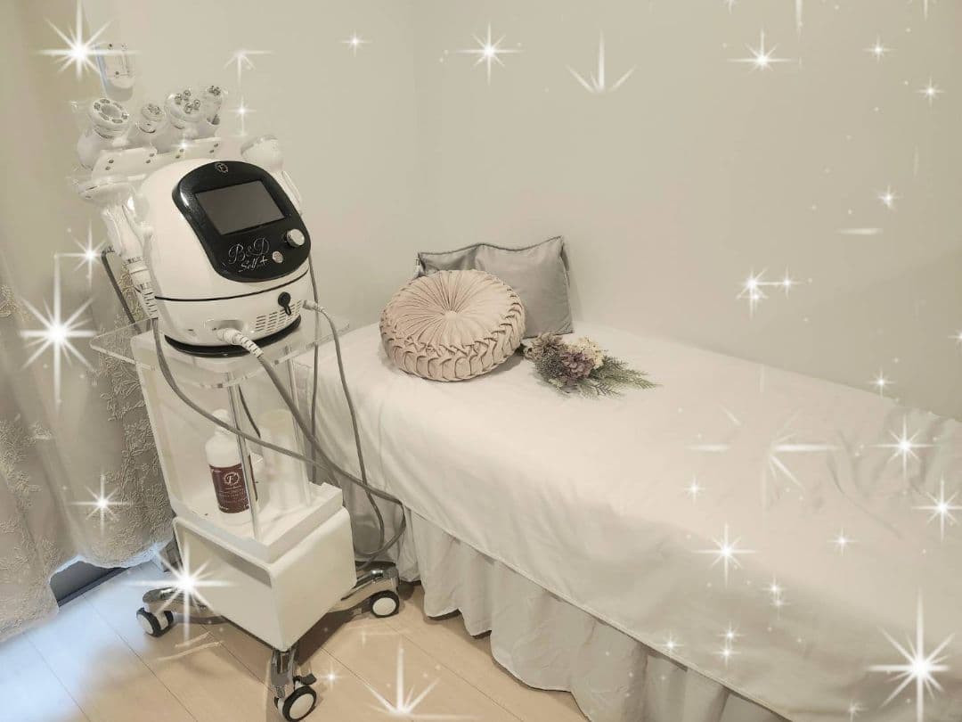 自宅エステ開業セット すぐ開業できます！業務用マシンと施術ベッド たのメル便発送