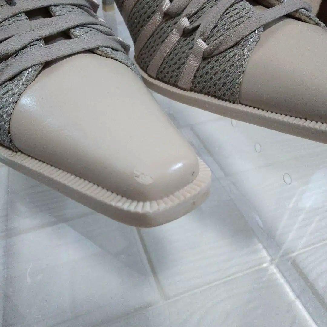 ダンゴ様☆YELLO☆スニーカーミュール ベージュ×グレー