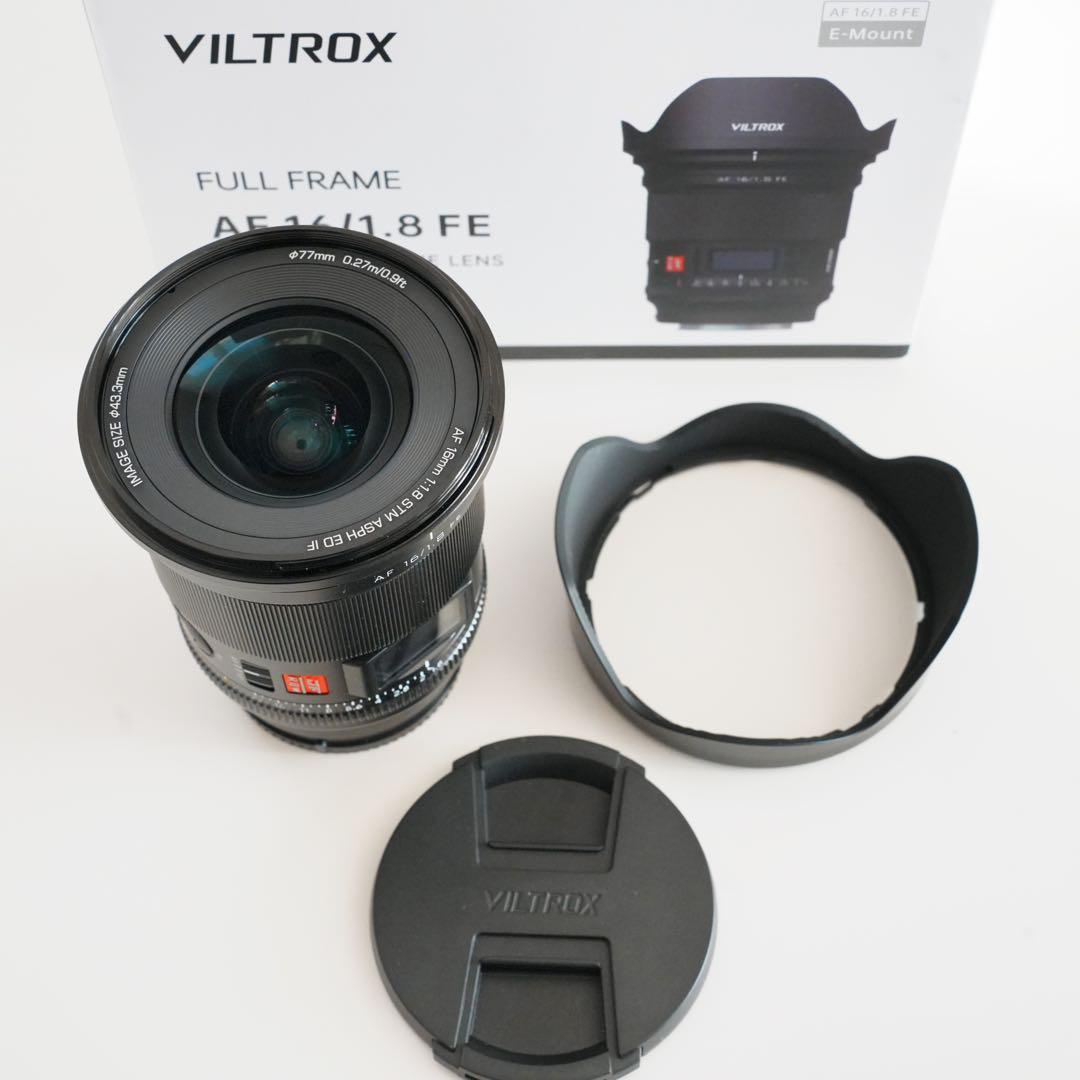【極美品】Viltrox AF 16mm F1.8 Eマウント
