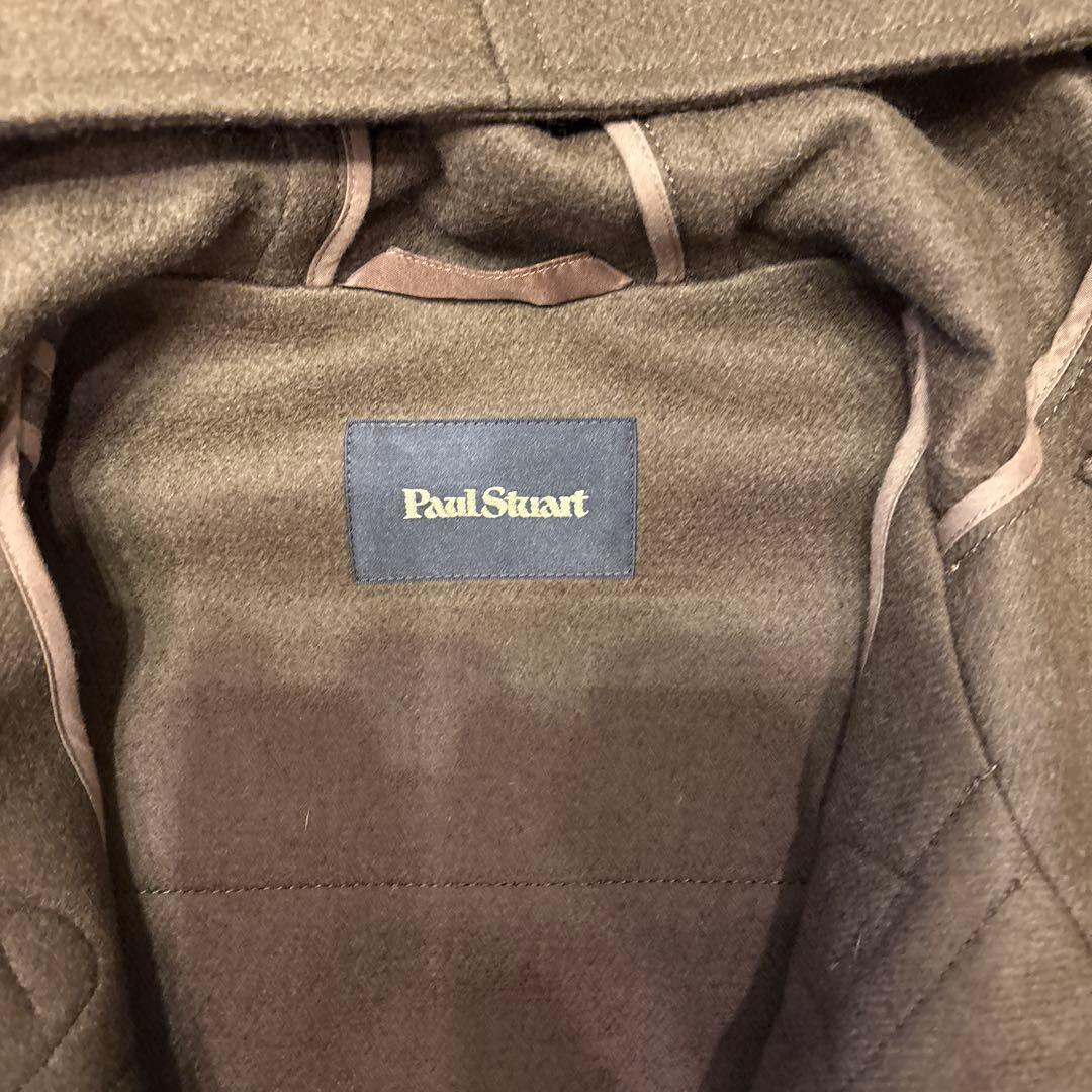【美品】Paul Stuart ブラウンダッフルコート