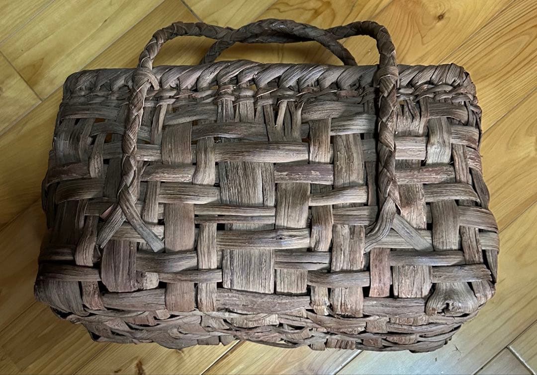 t*o様 国産 筒井幸彦さんの山葡萄かごバッグ