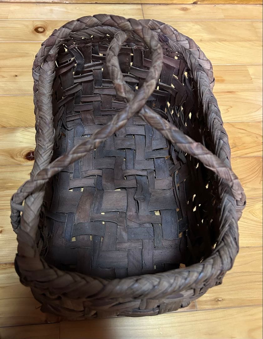 t*o様 国産 筒井幸彦さんの山葡萄かごバッグ